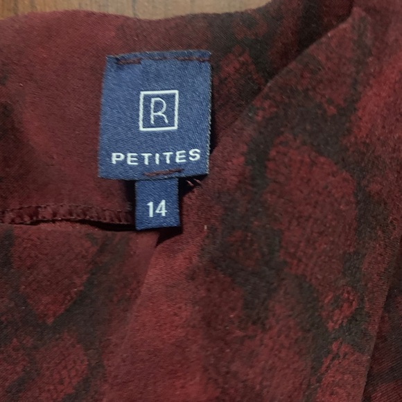 Burgundy dress - Picture 2 of 2